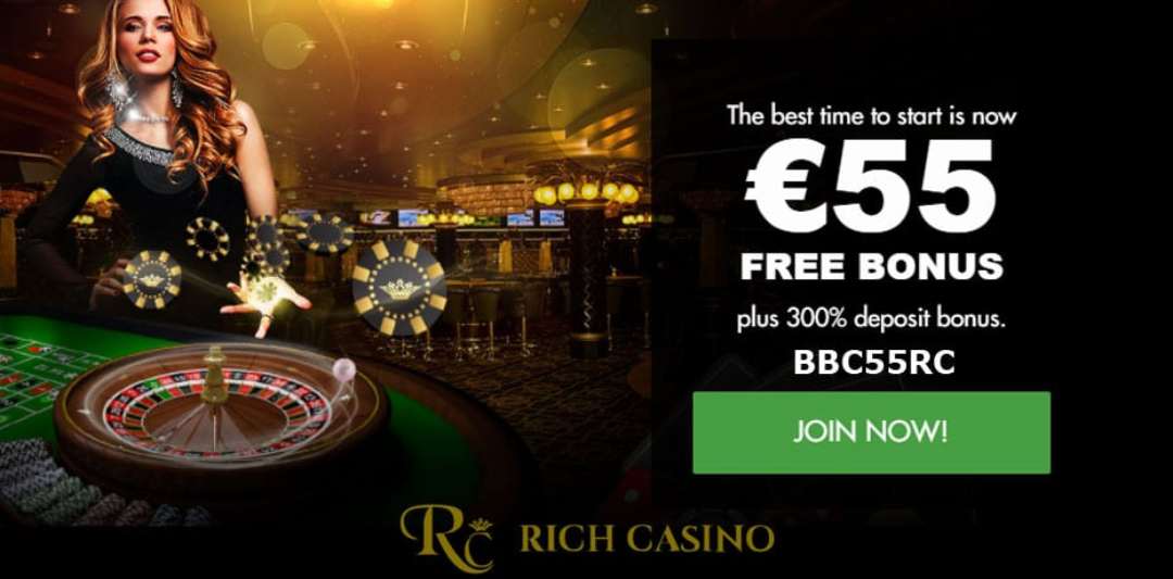 Casino Rich tỷ lệ khuyến mãi hấp dẫn